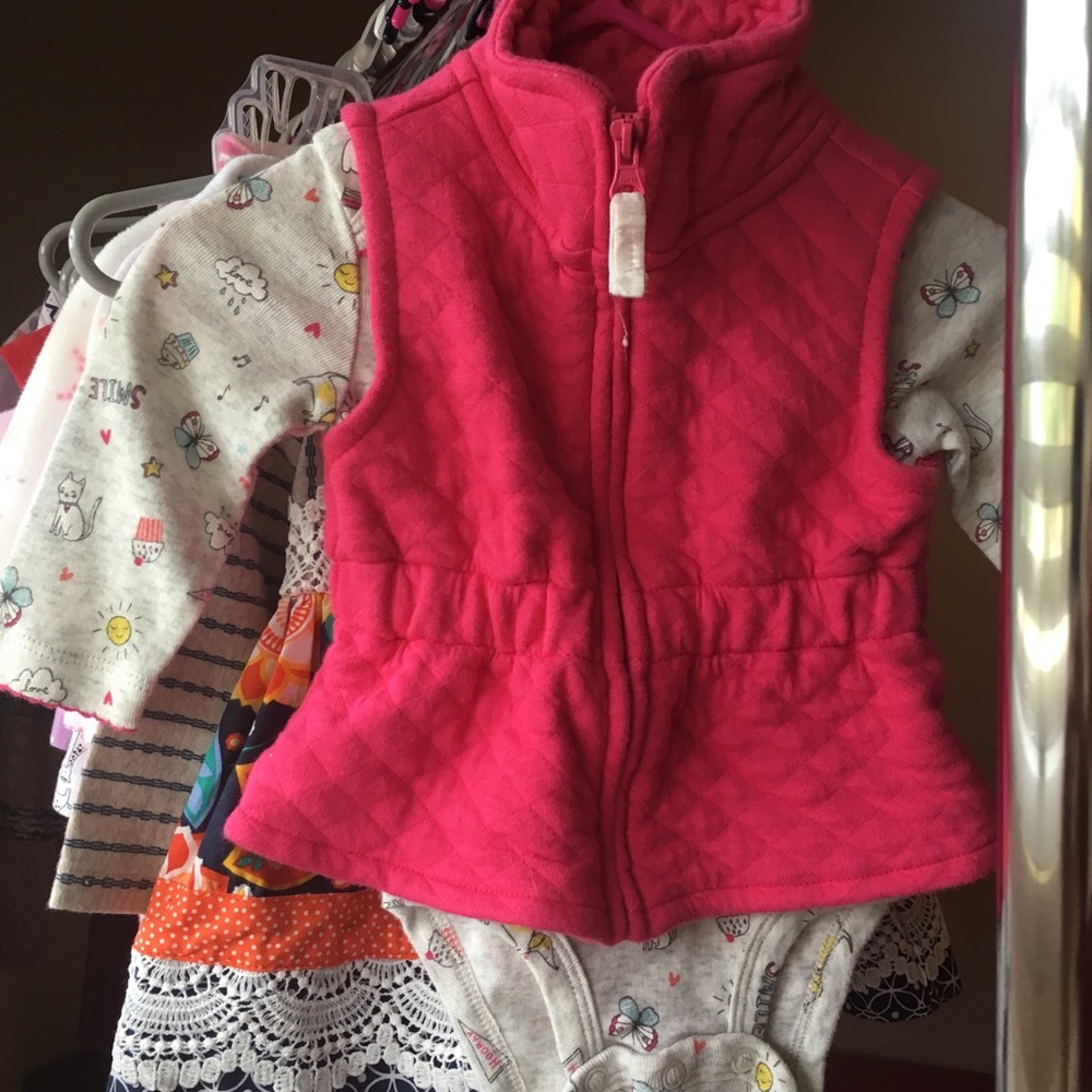 Carter’s 3 Months Long Sleeve and Vest